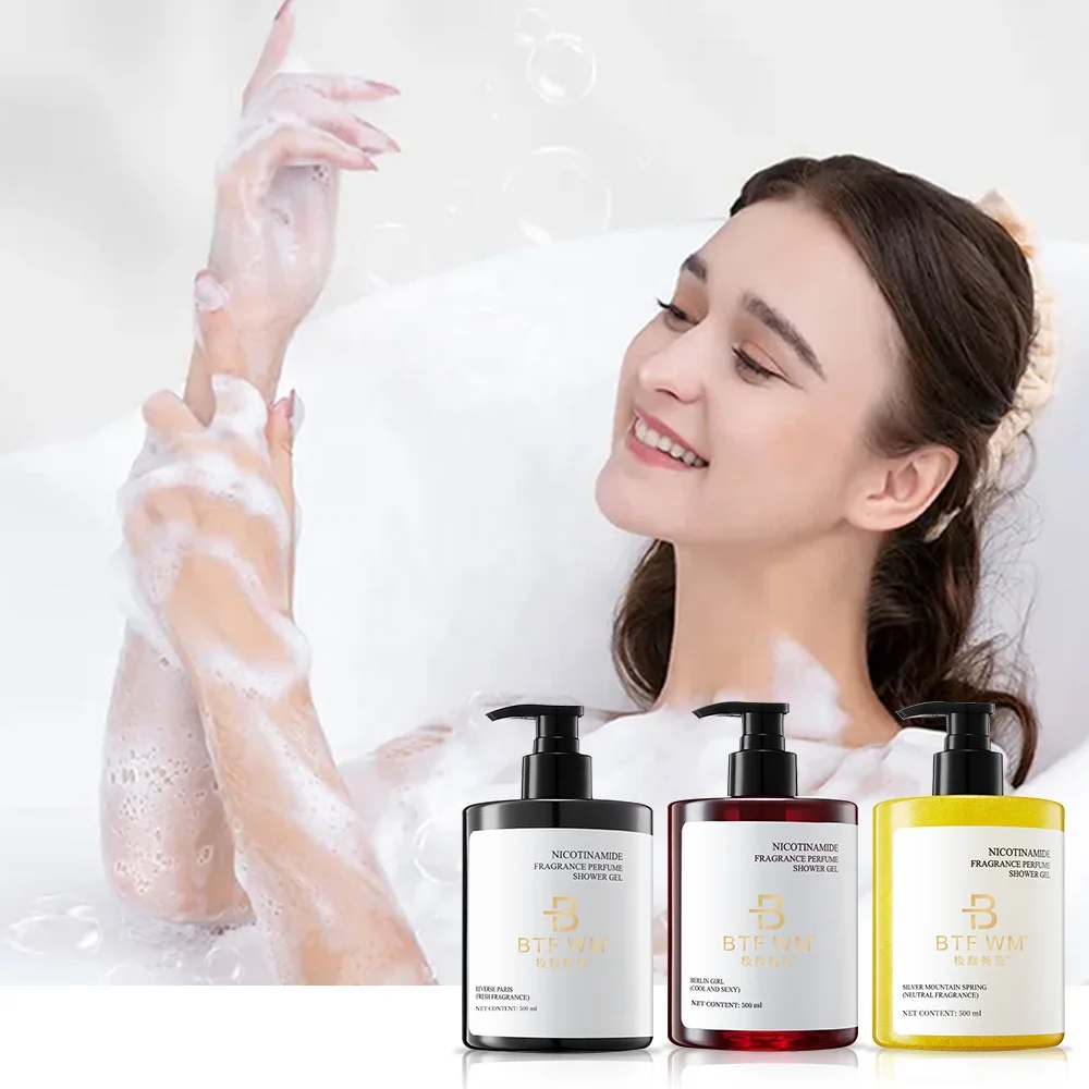 Oem Natural Organic Shower Gel Bath Base Rose Acne Moisturizing Lightening Fruit Scented Vegan Herbal Whitening Body Wash