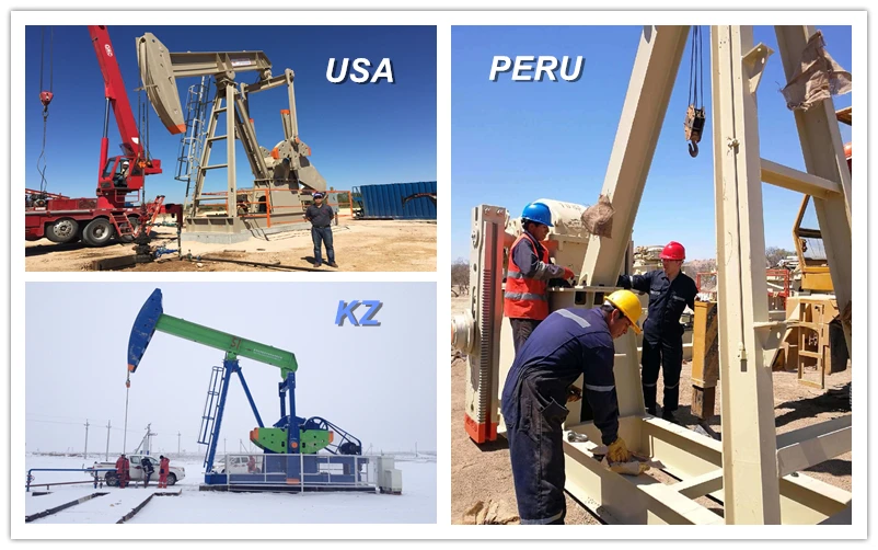 Shengji  standard GB/T  model5 CYJ5 high quality Artificial Lift Oil And Gas Pumping Jack unit