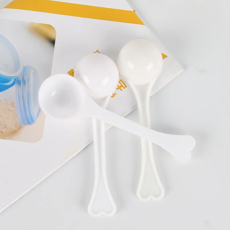 Factory wholesale 3g multifunctional plastic measuring spoon milk powder measuring spoon