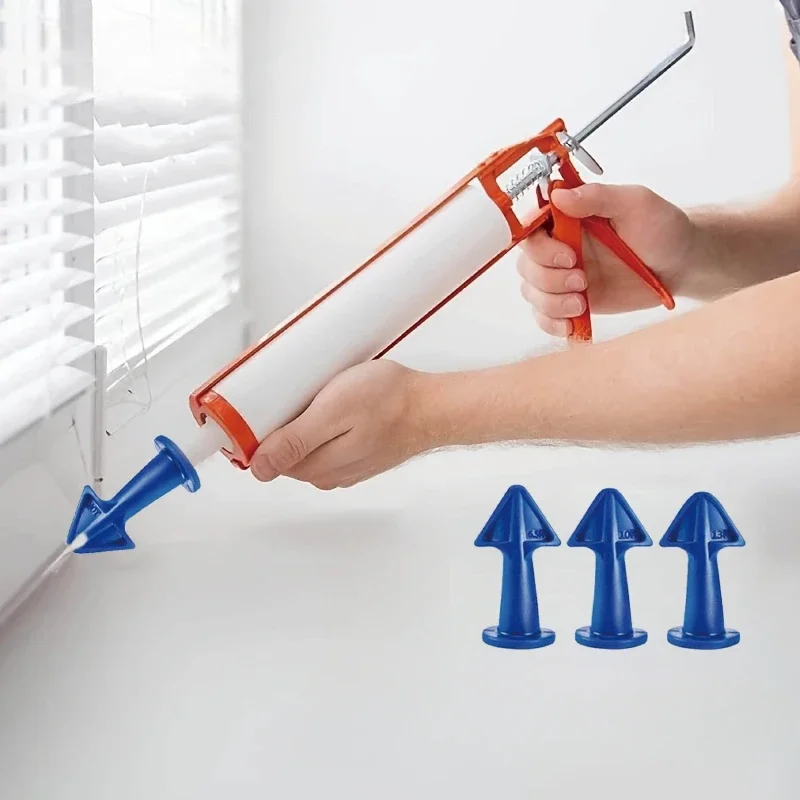 Silicone Caulking Tools,Silicone Sealant Nozzle, Great Tools For Kitchen Bathroom Window And Sink Joints