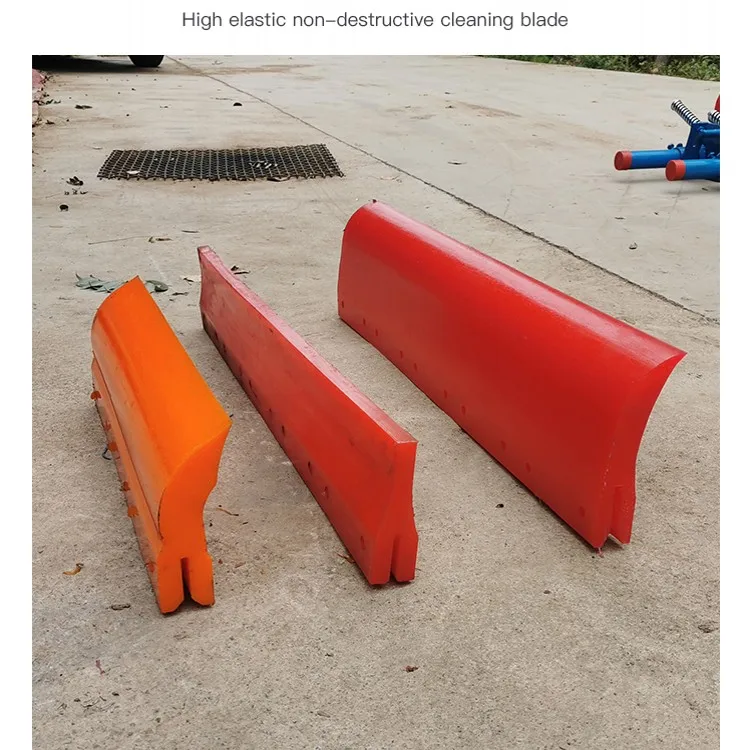 Distributor Belt Scraper Polyurethane Blade Primary Conveyor Belt Cleaner