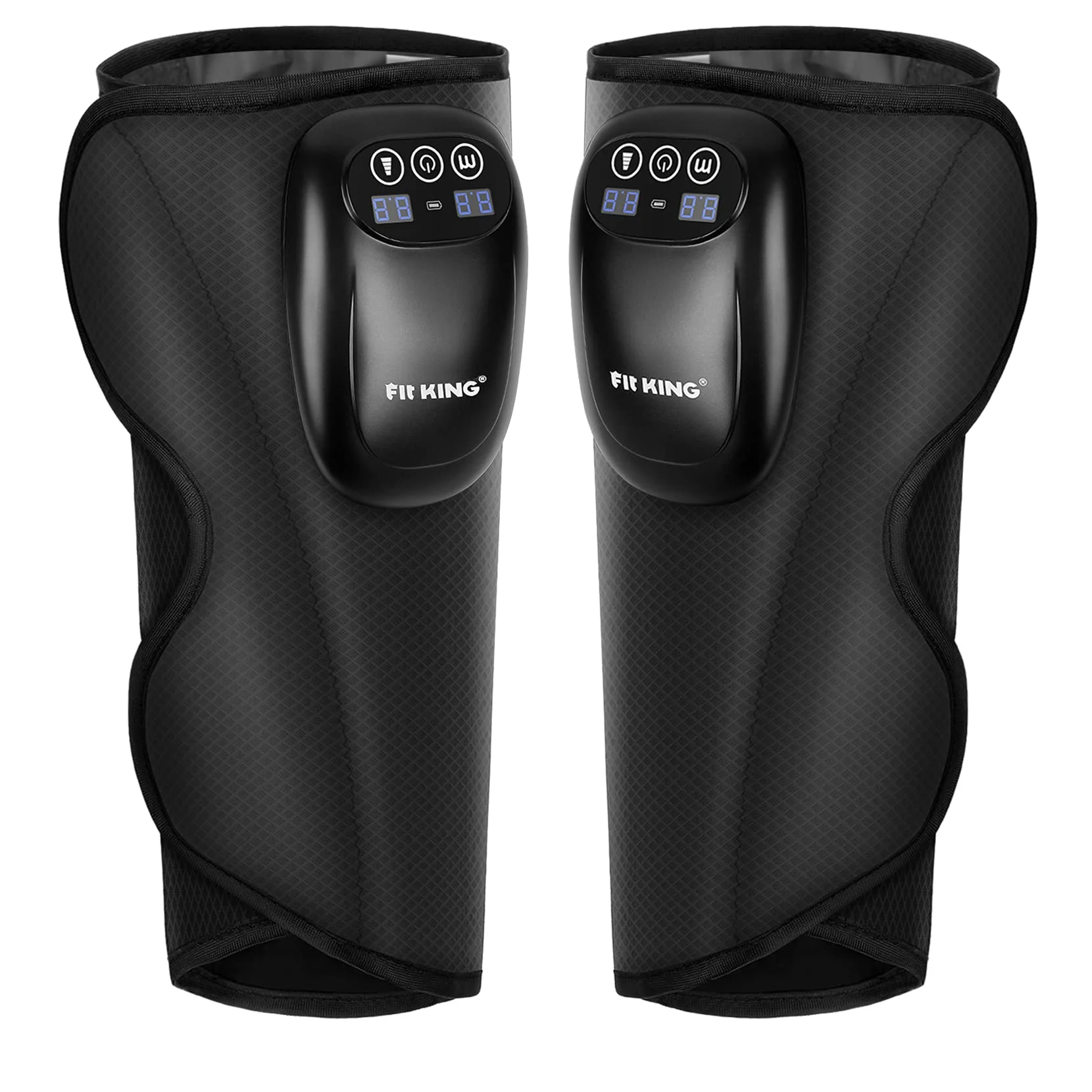 FIT KING Cordless Leg Massager After Training Workout Pain Relief Muscle Relaxation Portable Rechargeable Calf Massager