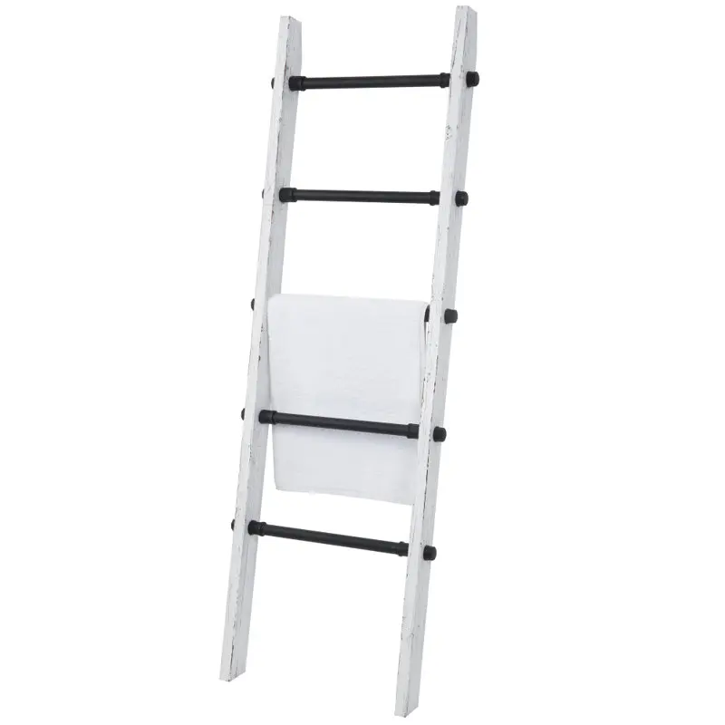 Aluminum Alloy Bathroom Storage Rack Wall Mounted Black Square Bathroom Shower Shelf With Towel Rack