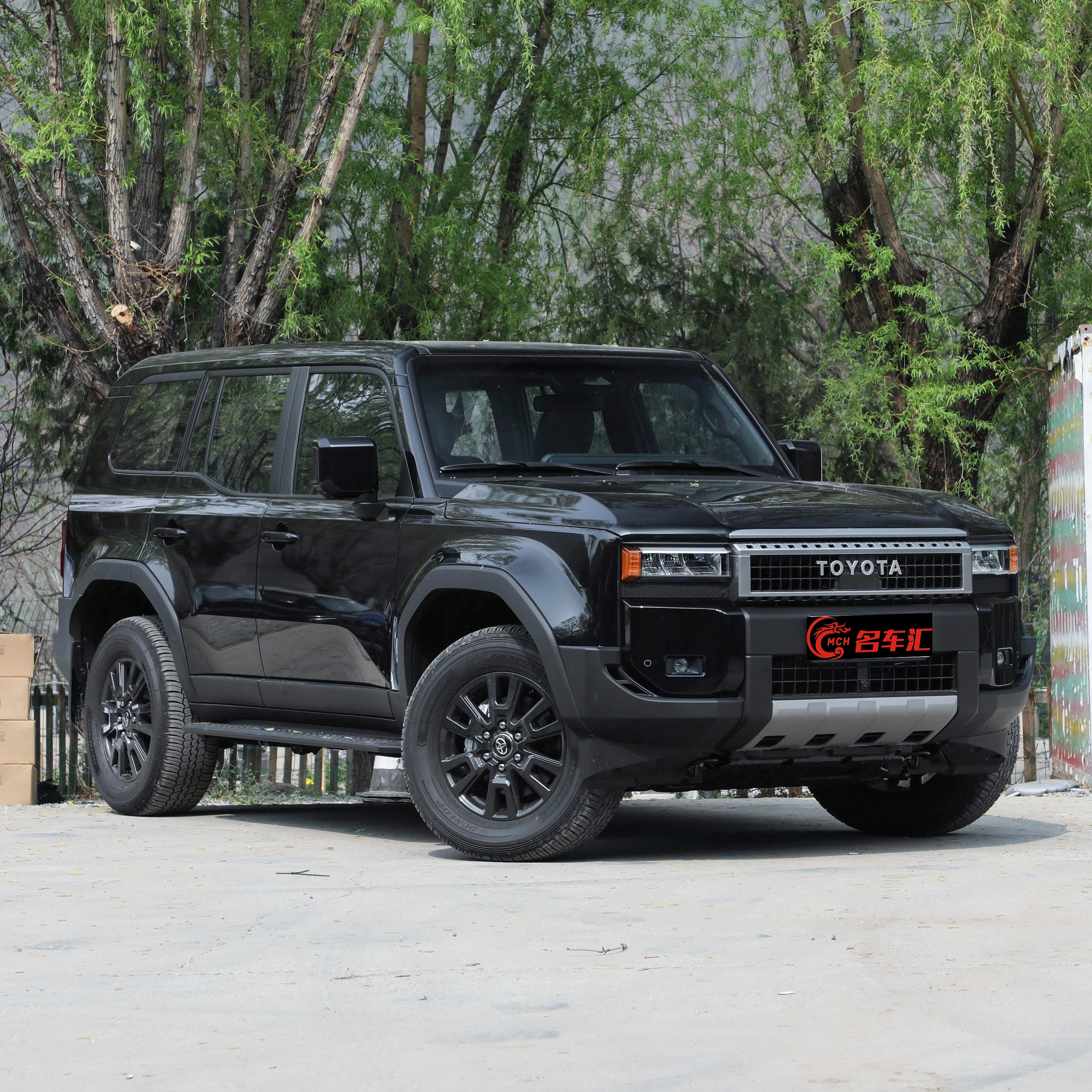 To yota prado Twin-engine Hybrid electric Car 2.4T 8-speed Gasoline-electric vehicle TX Edition large suv China Supplier