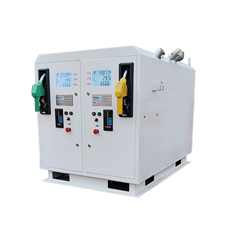 Micro gas station portable fuel dispenser with tank ZHXF mobile fuel station