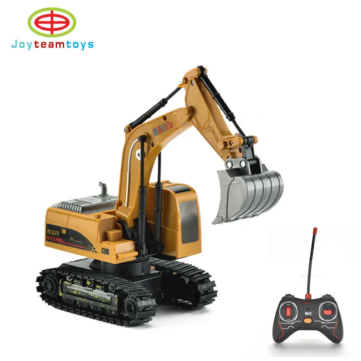 RC toys hobbies 5CH constructions trucks with drill grab 3 in 1 excavator toys with 3set friction car  Xmas gift set