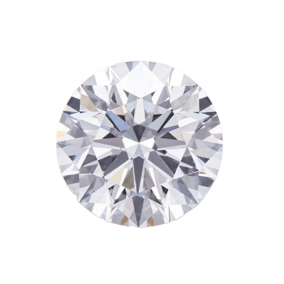 Round Brilliant Cut CVD Loose Diamonds Certificate IGI White Color CVD 1.03CT D VVS2 2EX Synthetic Diamond Stone