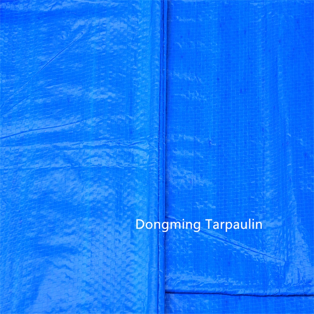 Factory Supply Blue 50gsm Light Weight PE Tarpaulin Plastic Tarpaulin Canvas Price for General Purpose Dust Sheet