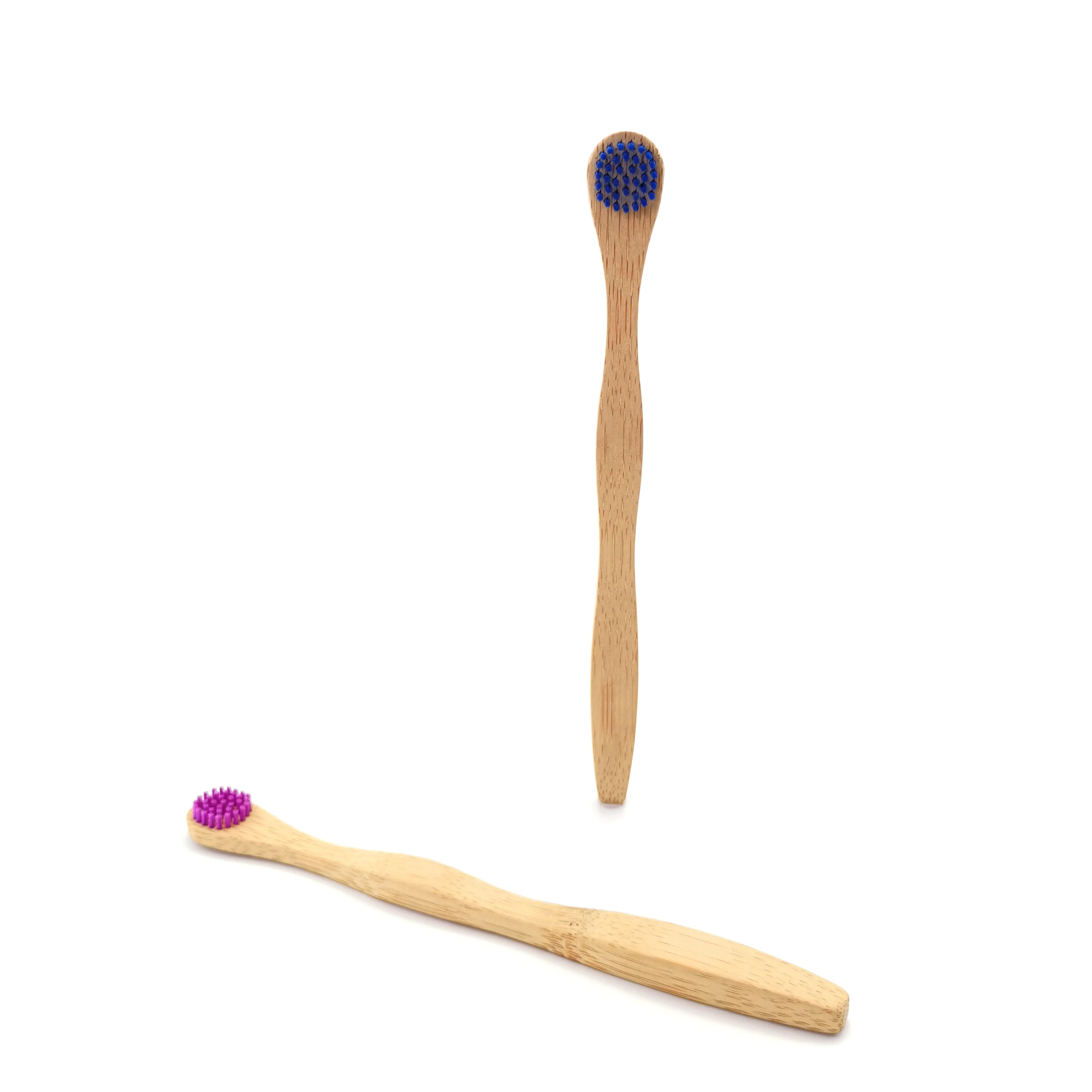 
Eco friendly plastic free 100% organic bamboo tongue cleaner brush 