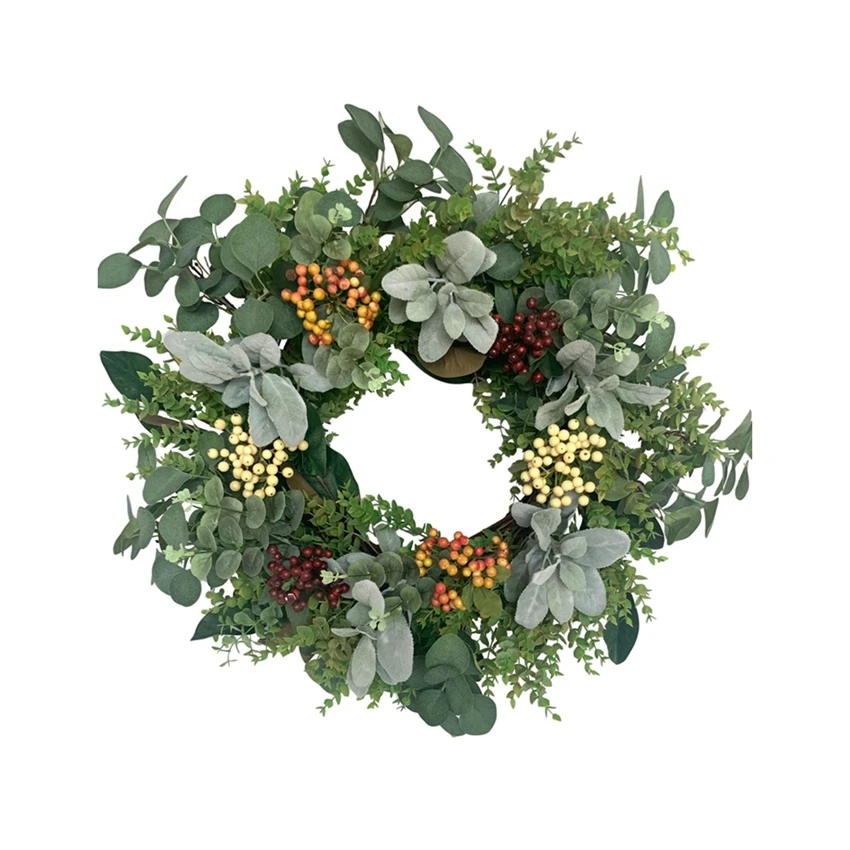 
Brand New Foliage Farmhouse Wreath Mix Berry With Low Price 