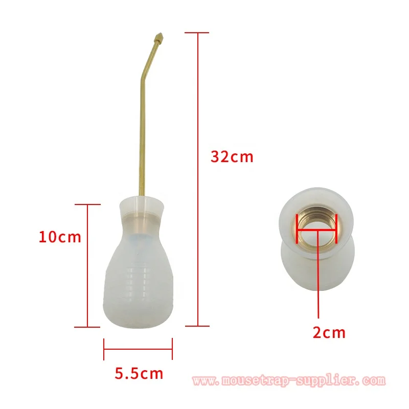 Rubber Bedbug Control  Puffy Powder Sprayer Anti Termite Bulb Duster