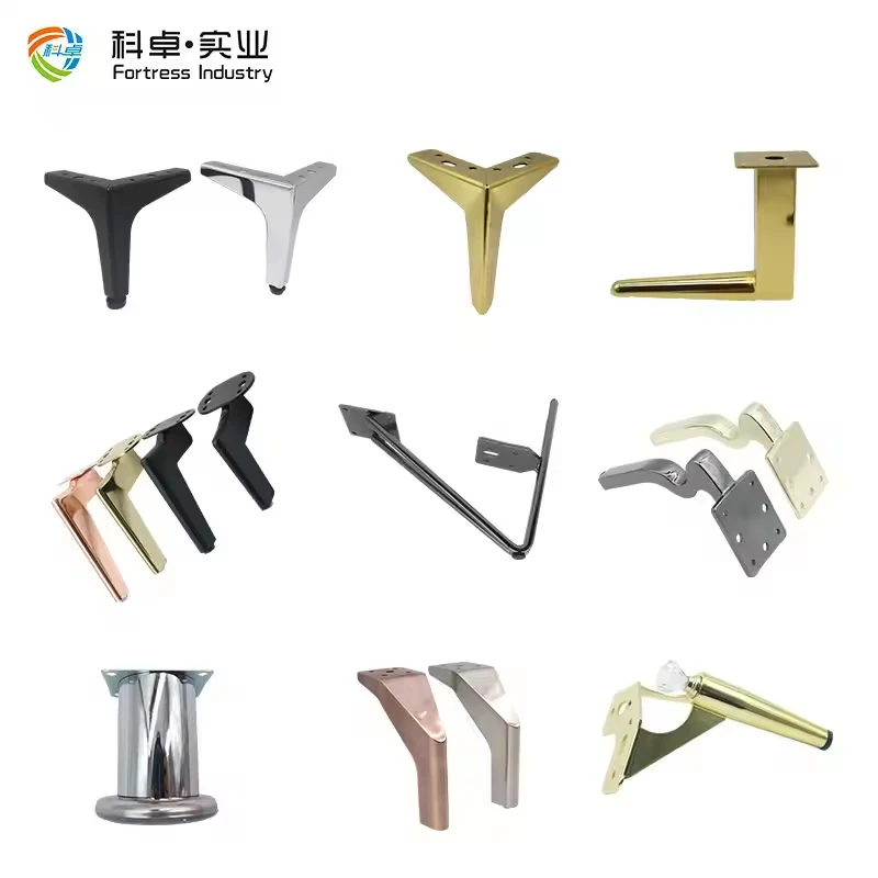 Low Price Sofa Bed Metal Table Legs Golden Chrome Silver Matte Black Iron Fittings Furniture Accessories Hardware Foot
