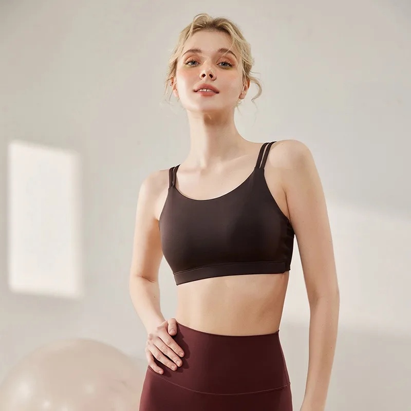 High impact yoga bra running wear women sports bra top fitness
