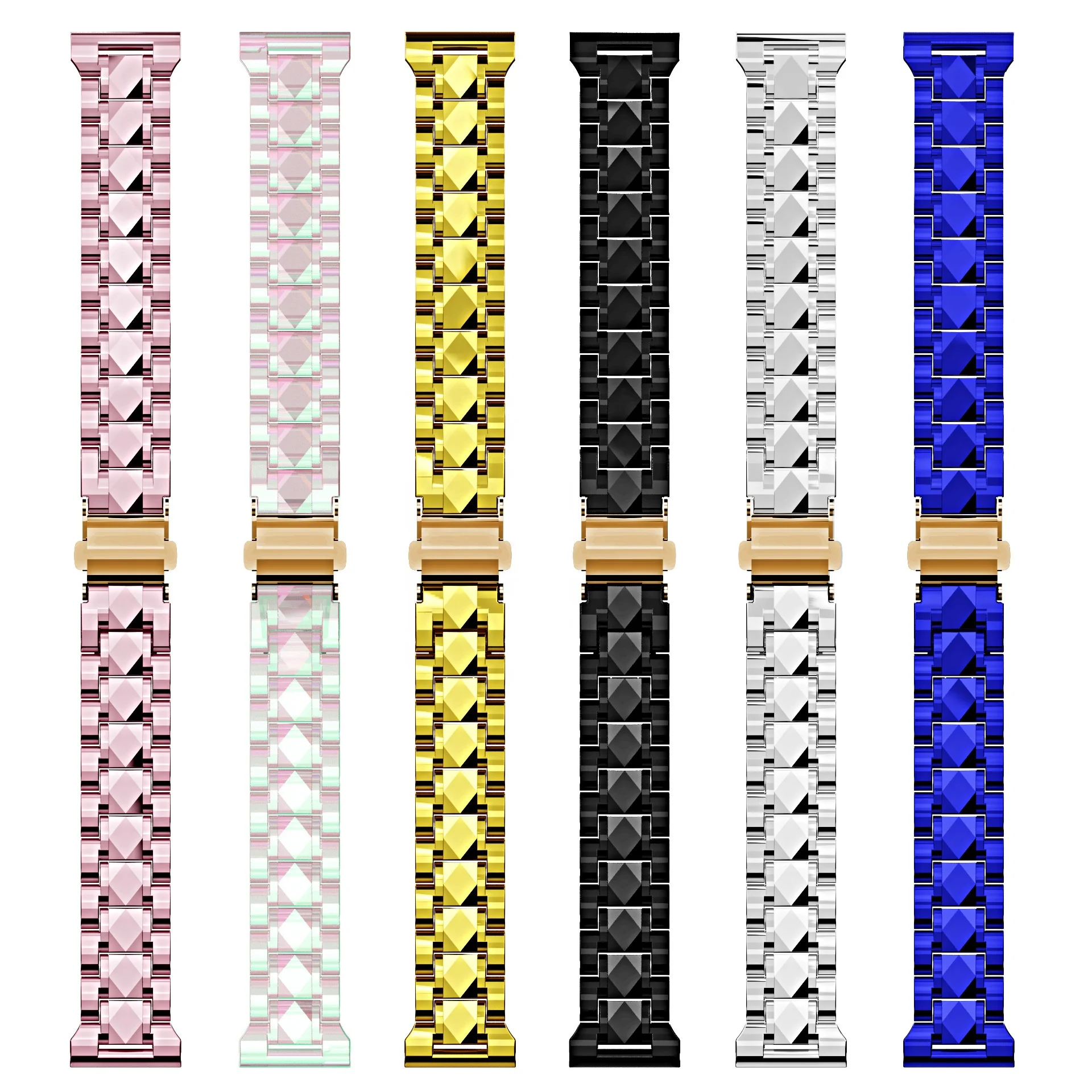 20mm Resin Watch Strap for Samsung Galaxy Watch 4 Band Women Slim Stylish Resin Watch Band for Samsung Active 2 40mm