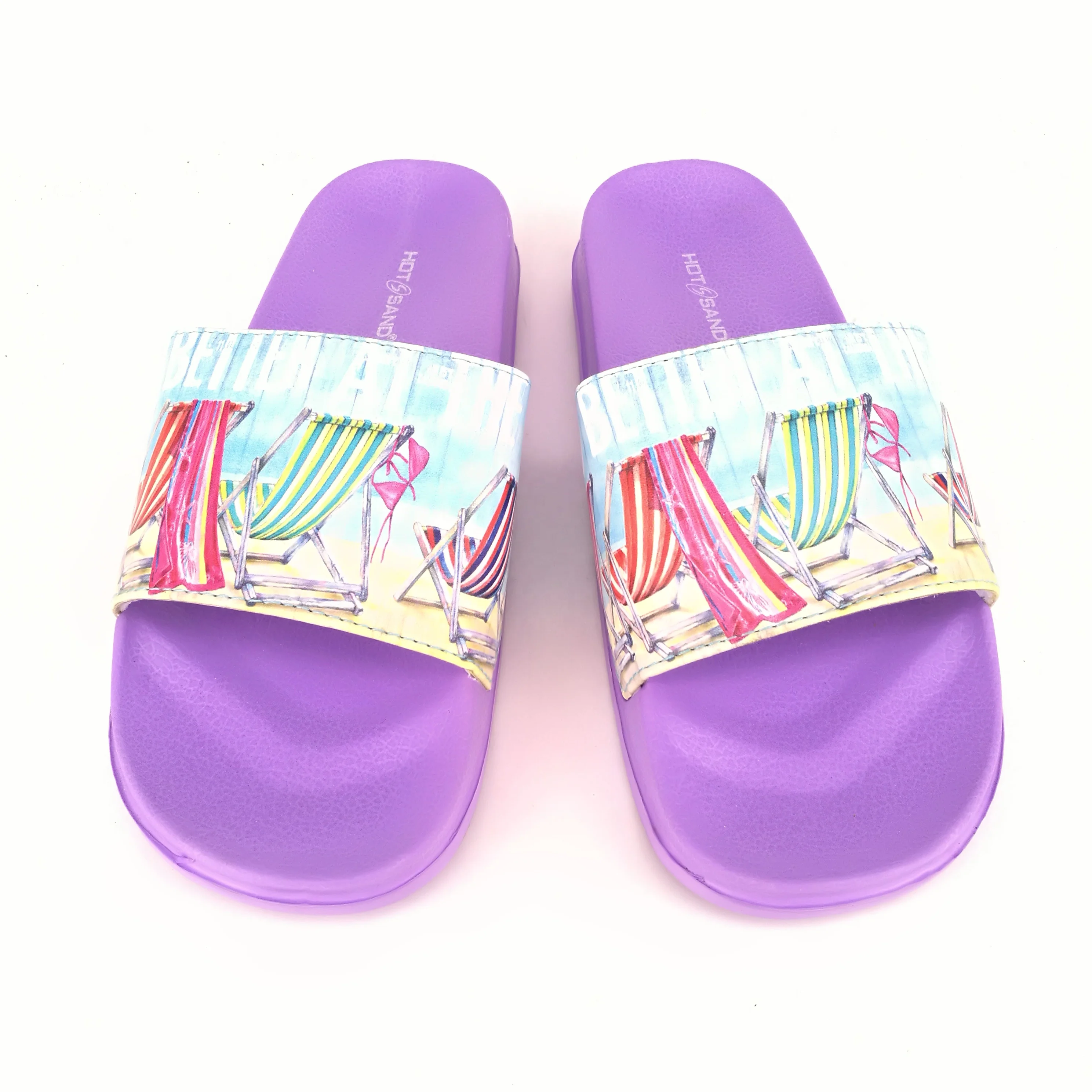 
2020 EVA Slide Sandal Leather Women Men Slide Slippers 