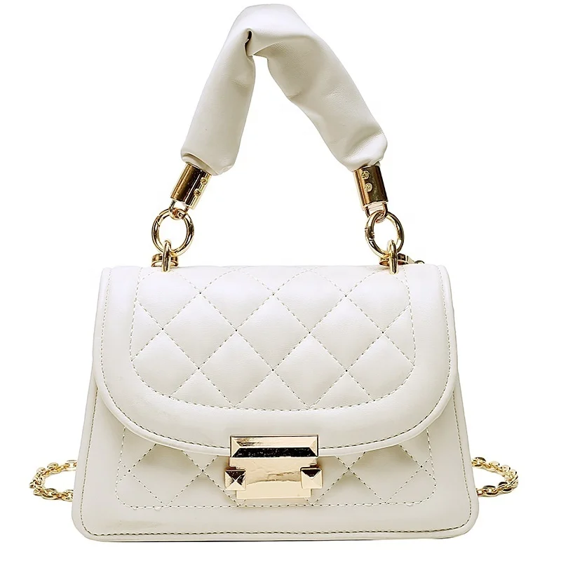 
 2021 модные дизайнерские сумки на плечо с большой ручкой и цепочкой в Корейском стиле, портативные женские Уникальные Кошельки, сумочки  