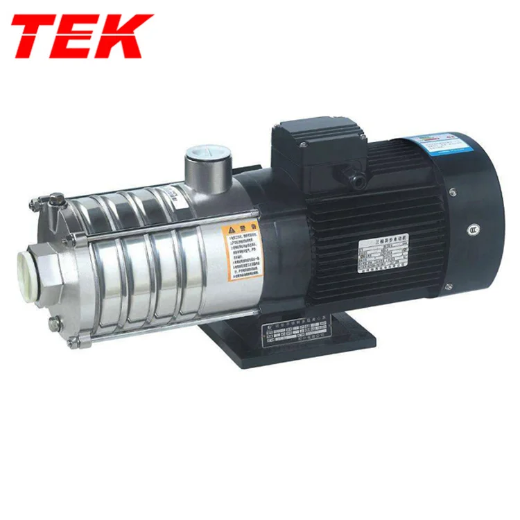 CHLF4 CHLF4-20 CHLF4-30 CHLF4-40 CHLF4-50 CHLF4-60 Light Horizontal Multi-stage Stainless Steel Centrifugal Clean Water Pump