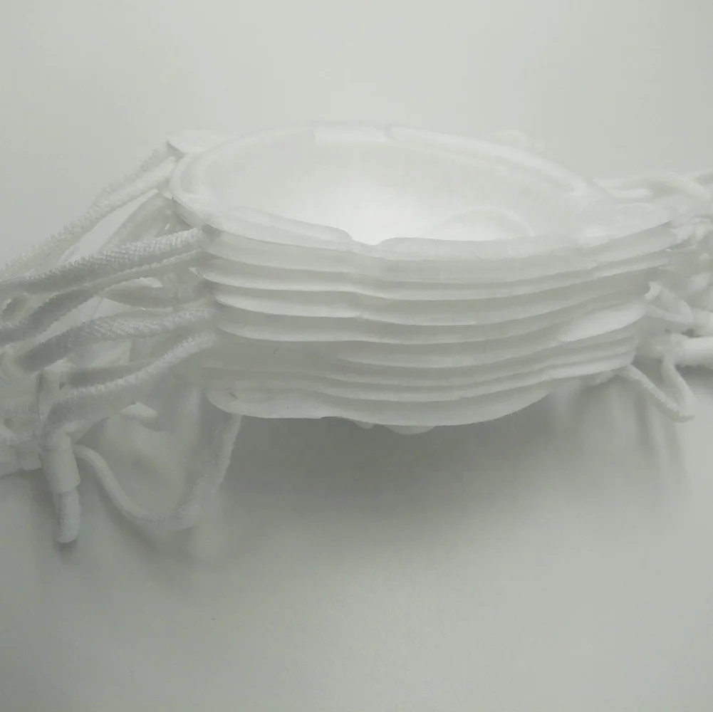 Baby 3D breathable comfort face mask for (1--4 Years Old) Kid`s funny  respirator with Cartoon( White Indian elephant)