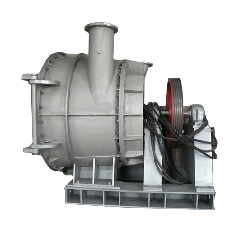 Paper pulping single effect Defibrating Machine conical fiber separator for paper mill