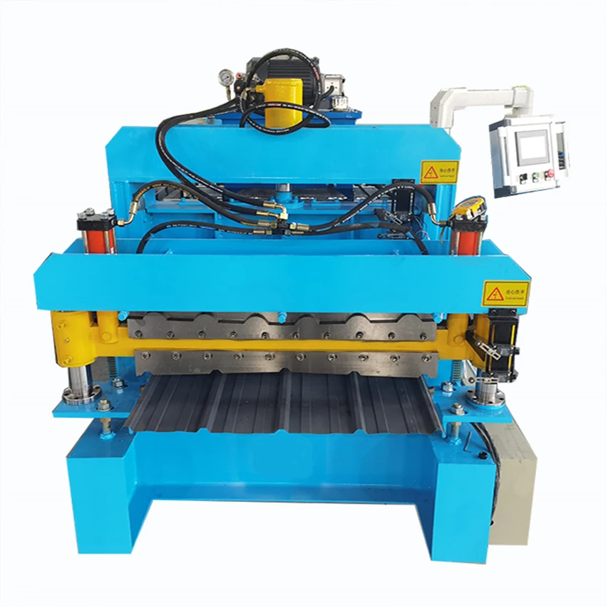 WDL factory sale color steel tile cold roll making machine tool for roofing panel