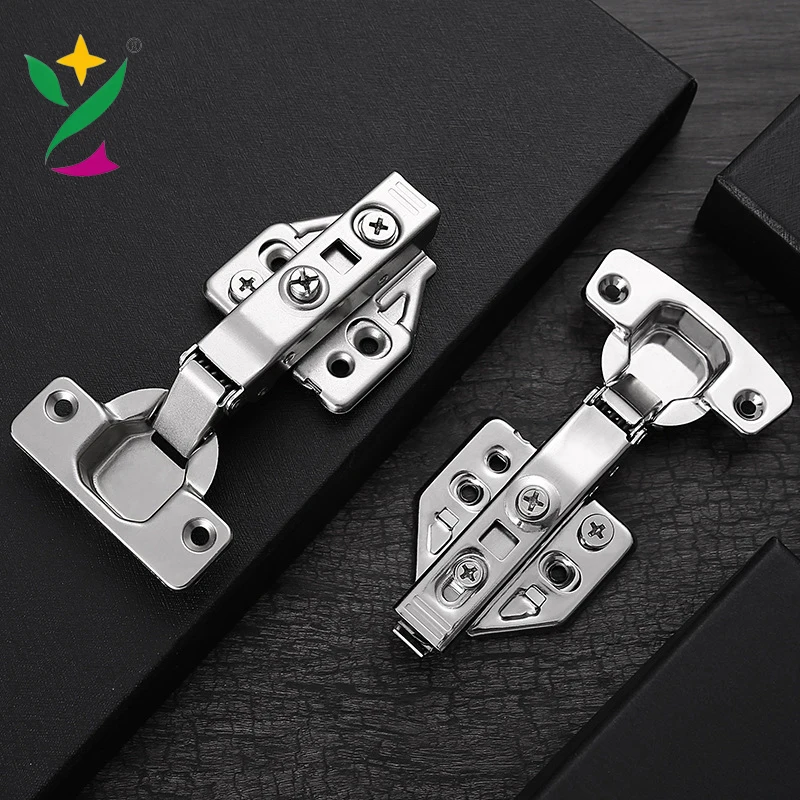 YUXING Popular 3D Adjustable Concealed Kitchen Hardware Auto Hinges Heavy Duty Cabinet Door Hinge