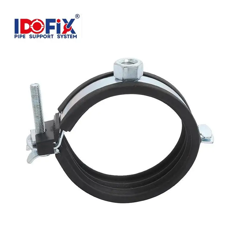 Top rated Quick Release Lock Heavy Duty Pipe Clamp With Rubber Adjustable Pipe Clip l Clamp