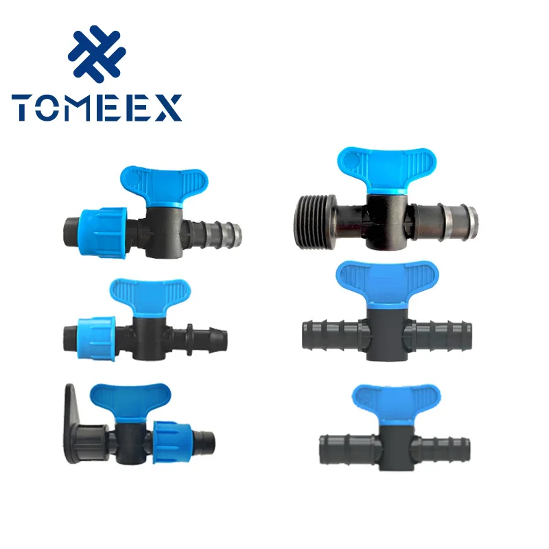 16 mm PP/POM material  water Bypass drip irrigation Plastic Mini Valves for  Irrigation system