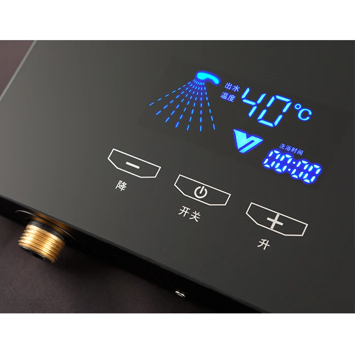  Запатентованная технология нагрева 220 кВт 5G smart 240-в проточный водонагреватель для легких и коммерческих