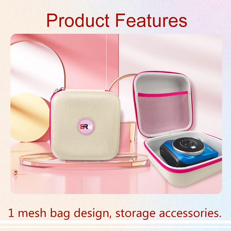 Portable EVA Kids Camera Case Custom Case For Children Digital Selfie Video Camcorder