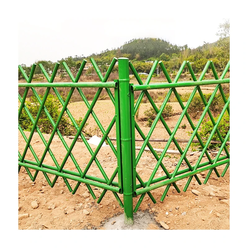 Factory Hot Sale Custom Insert Garden Fence Bamboo Artificial Fence Of Garden Bed Edging Yard Border Edging