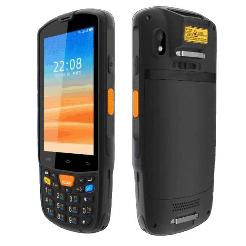 Cheapest M7 4inch Industrial Rugged PDA Barcode Scanner Phone with 4G WIFI BT GPS