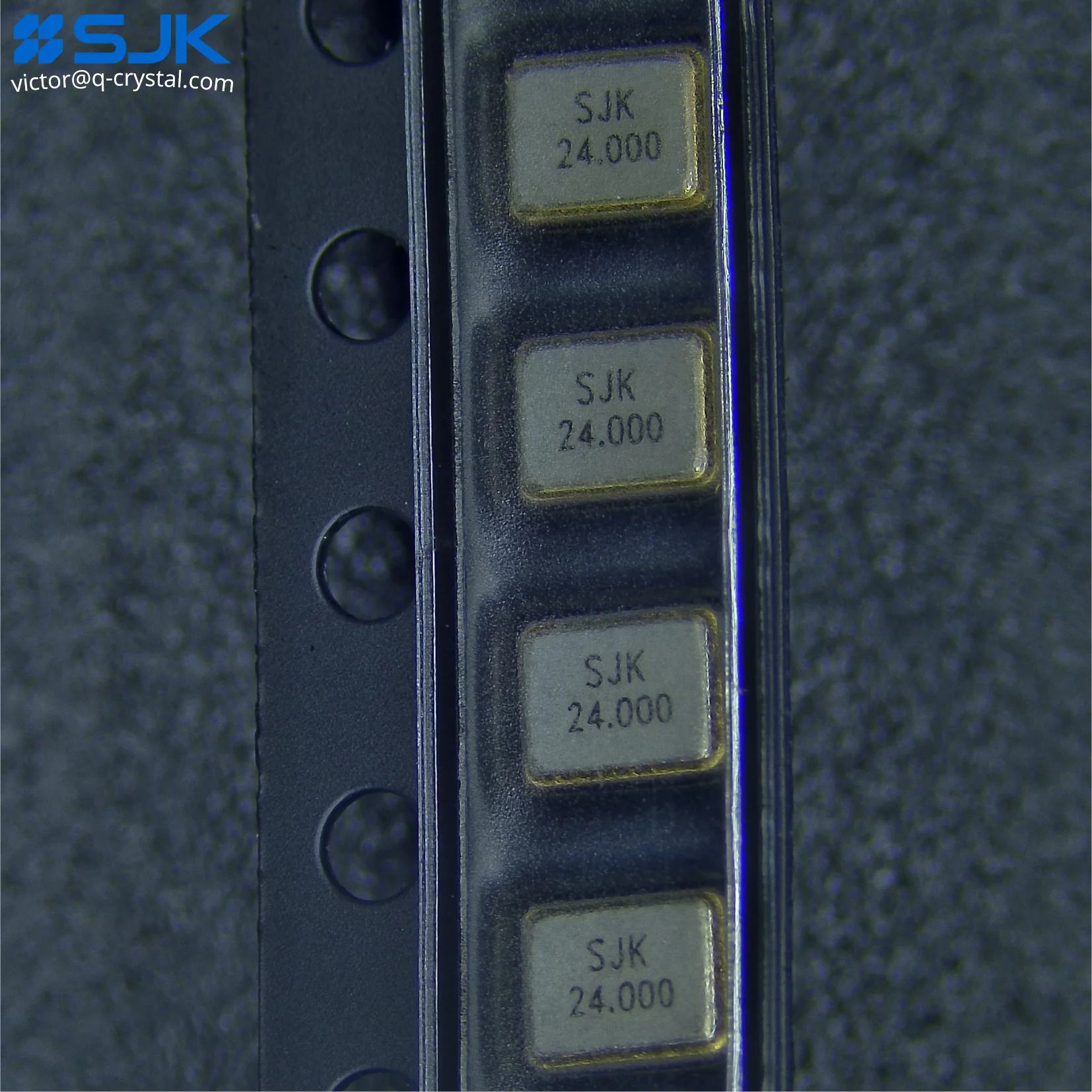 SMD 3225 активный генератор 3 2x2 5 мм 4Pin 24 МГц 50ppm 15pF В-40 до 85C