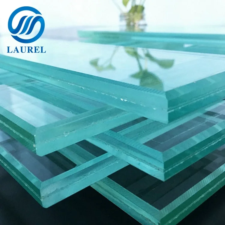 Price of 10mm clear toughened tempered laminated building glass for sale