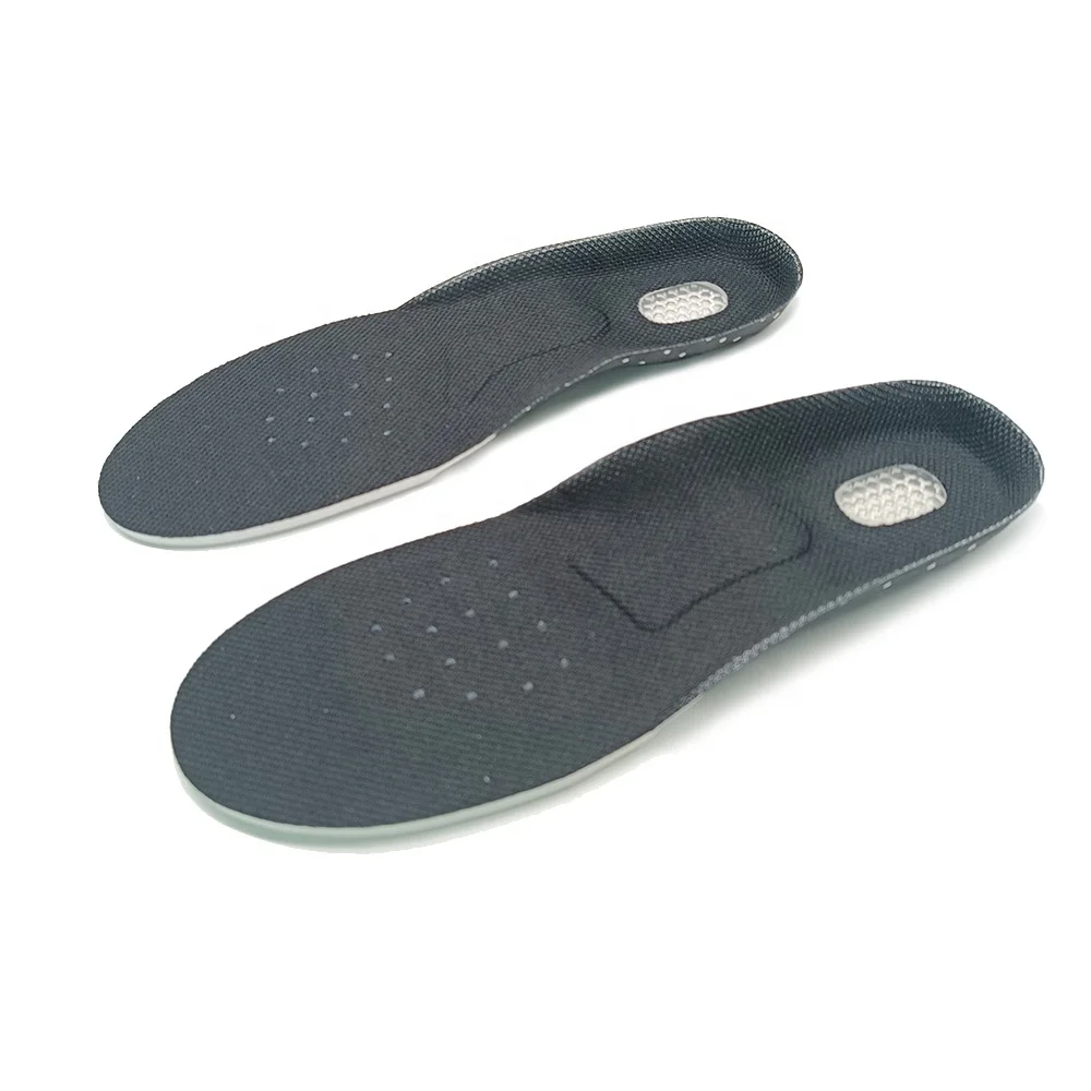 Soft EVA shock-absorbing breathable velvet sports leisure sneaker TPU honeycomb heel shoe insert shoe insole SI03B