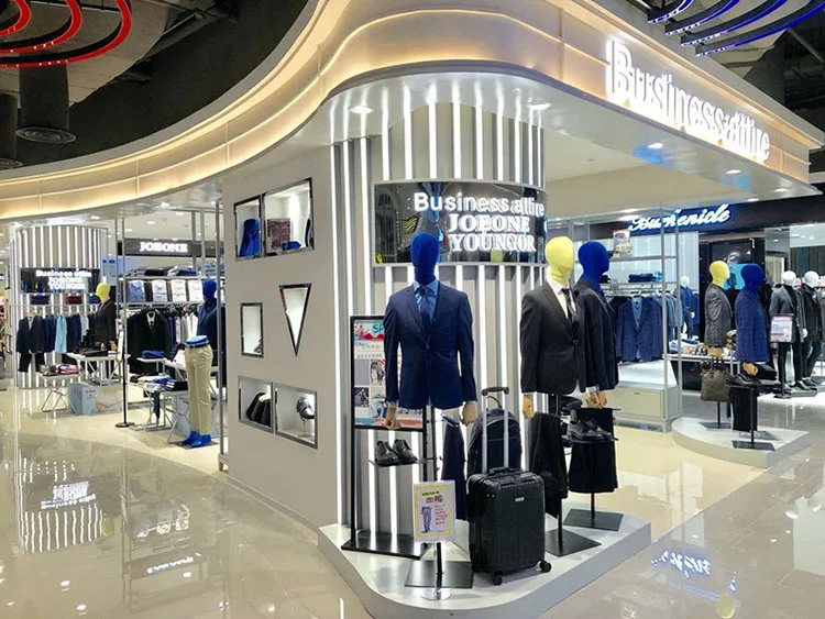 XINJI High Grade Rolling Wheels Stand Model Men Business Suit Mannequin Male Upper Body Suede Mannequins Dummies For Clothes