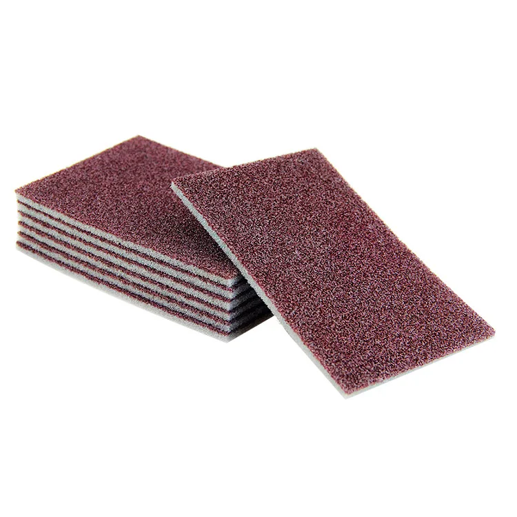 wholesale customized size eco  brite scrub sponges dish washer sponge  pot pan polish sponge