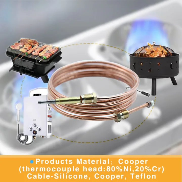 Gas water heater burner universal thermocouple for sale