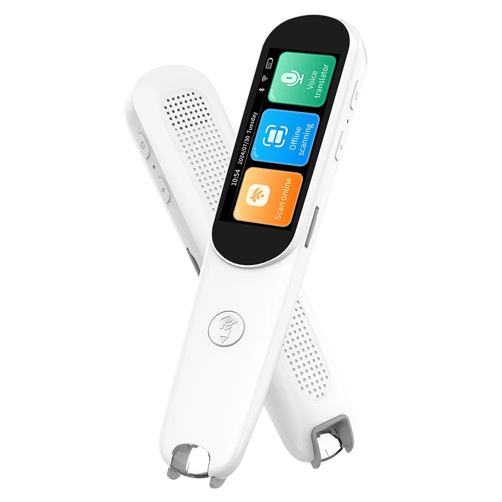 1.97-inch high-definition touch screen,142 language online voice translation, text scanning translation pen