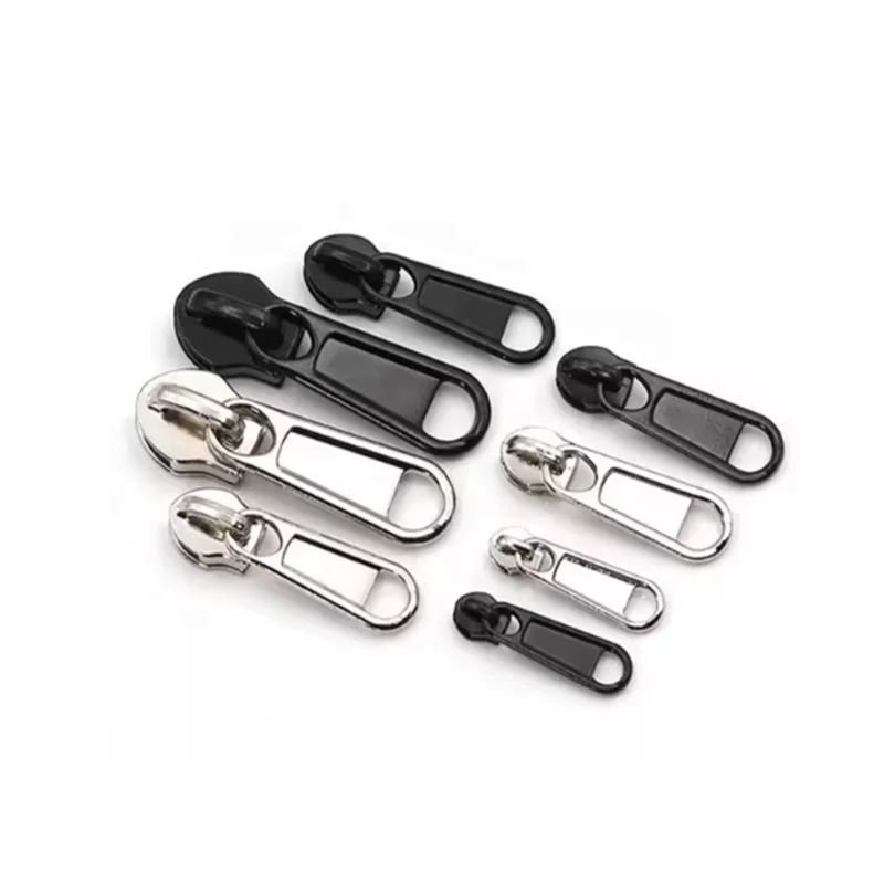 Factory price Garment Metal Zipper Puller Slider Bag Zipper Custom Zipper Puller Custom Logo