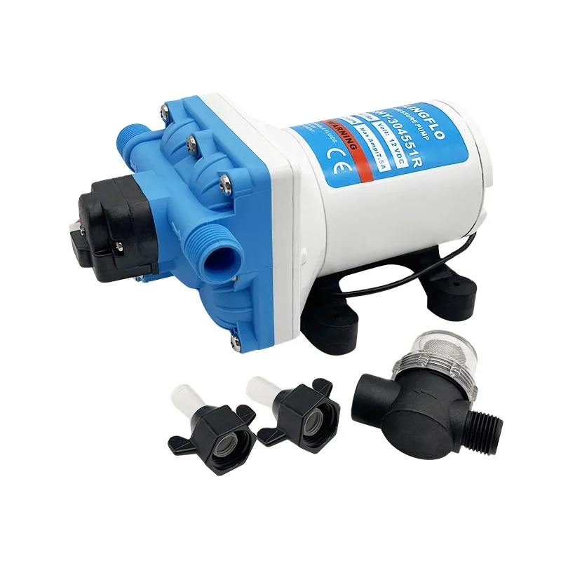 Singflo 12v 55psi 12V dc Автоматический 3gpm RV свежий мембранный Водяной насос для кемпинга на открытом воздухе