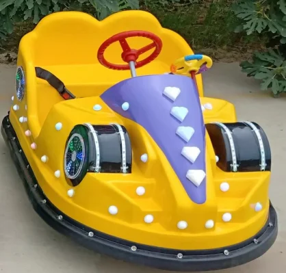 High Attendance Amusement Play Ground Park Kiddie Rides on Toys with Light Battery Remote Bumper car for sell