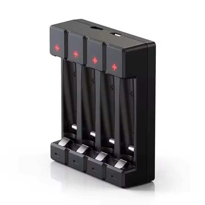 Lightjoy Chocolate-4 зарядное устройство 1-4 шт. AAA/AA 10440/14500 NiMH/li-ion 2-USB | C4