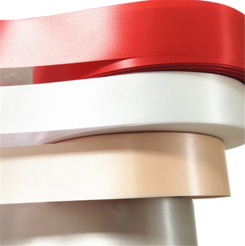 100 Polyester Satin Wash Care Label Ribbon  for Household Textile Items