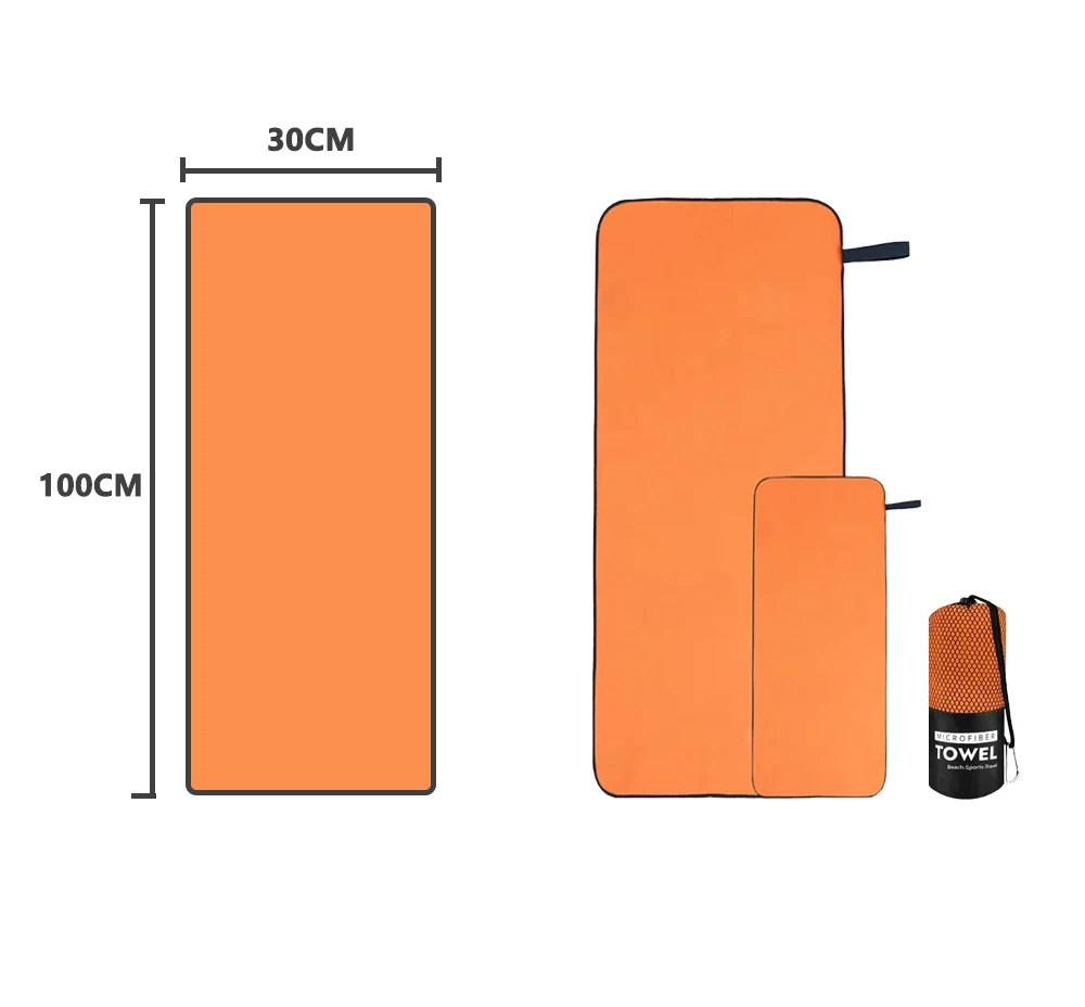 Спортивное полотенце из микрофибры
