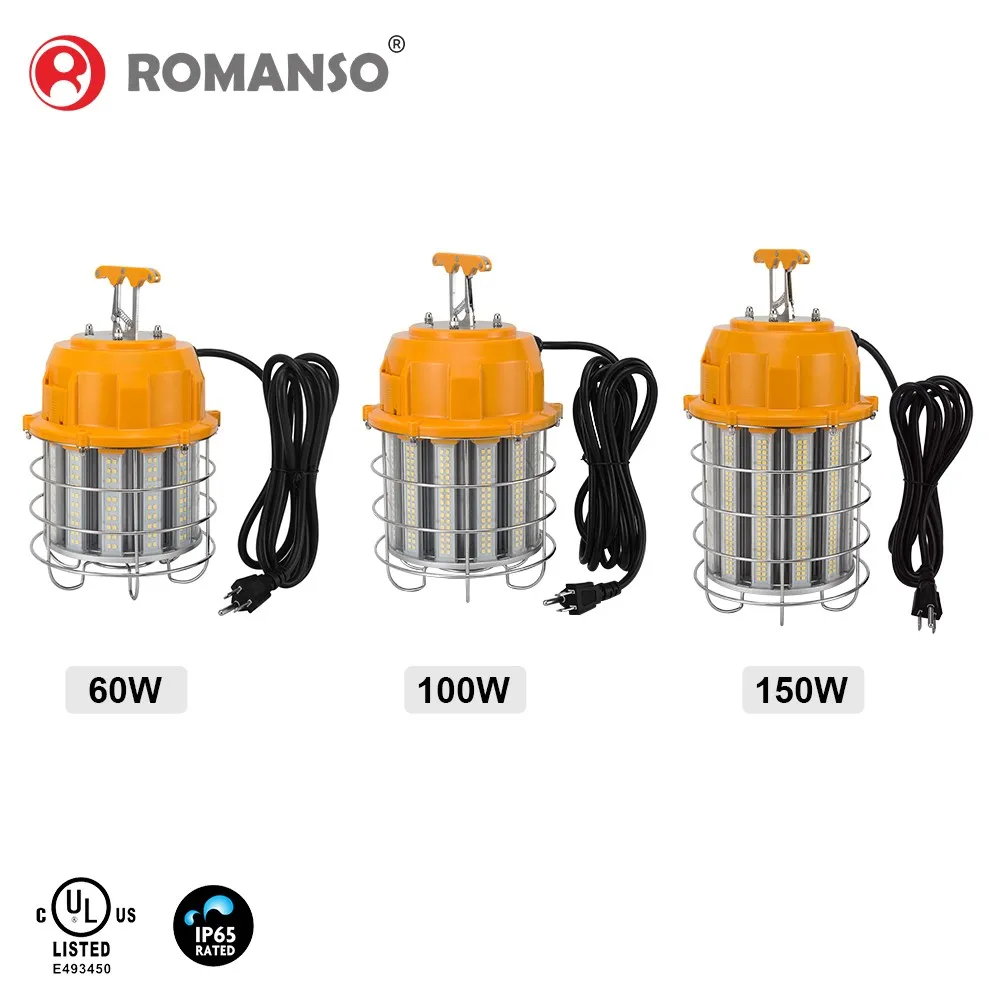  Хорошо спроектированные временные светодиодные фонари 60W 100W 150W строительные