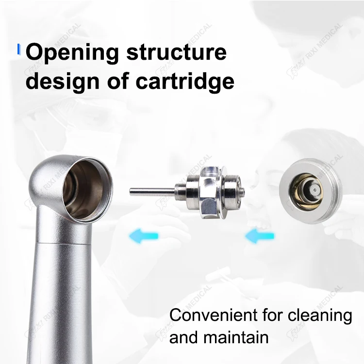 Dental Handpiece RIXI Brand Dental Turbine 350000RPM ceramic bearing dental lab handpiece can make OEM dental handpieces