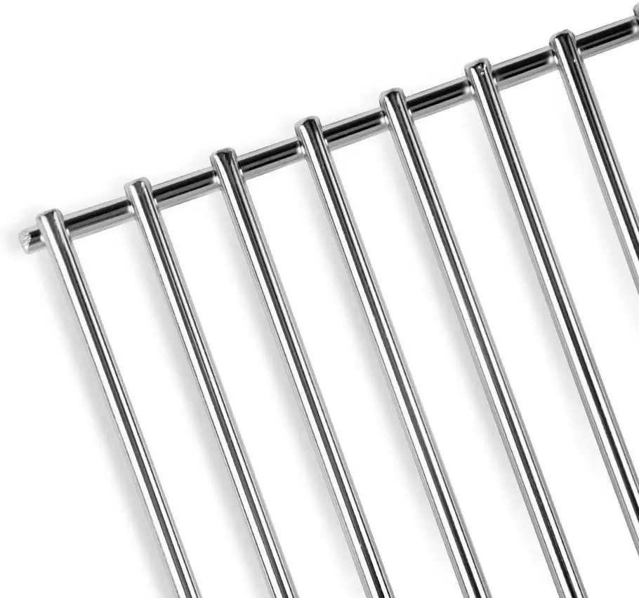 44x20.3cm BBQ Grill Grate stainless steel wire mesh rectangular additional bbq gas grill rack expand your pellet grill