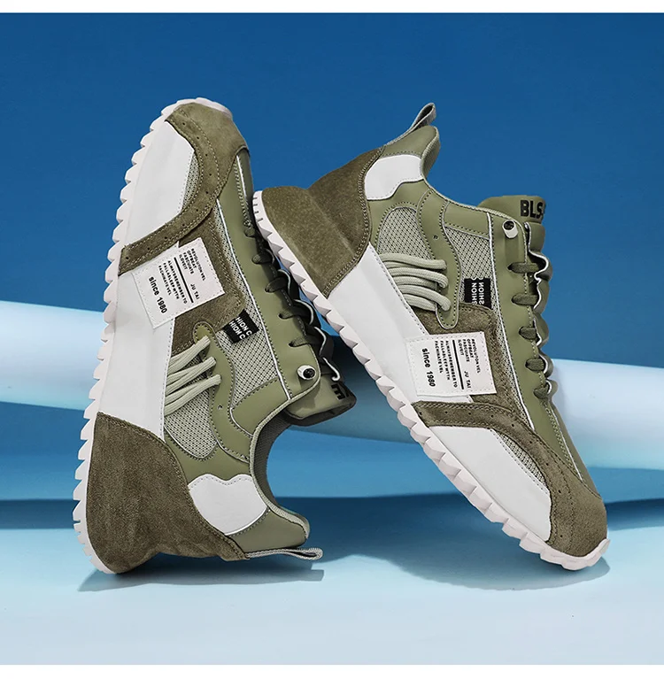 2024 Summer/Winter/Spring Skateboarding Shoes Breathable Lace-Up Flat Mesh Casual Sneakers PVC Insole-Hot Walking Style on Sale