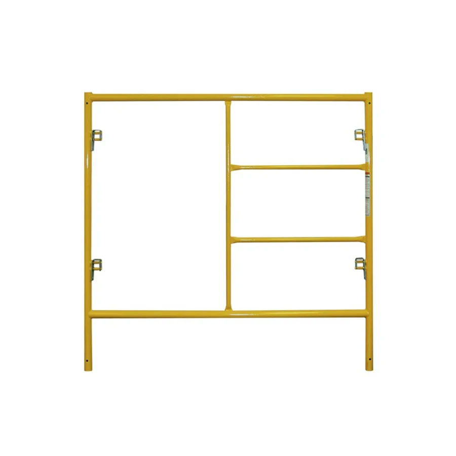 China Supplier Multifunctional Door  Frame Scaffolding With Catwalk Plank Construction Type Walk Thru Steel