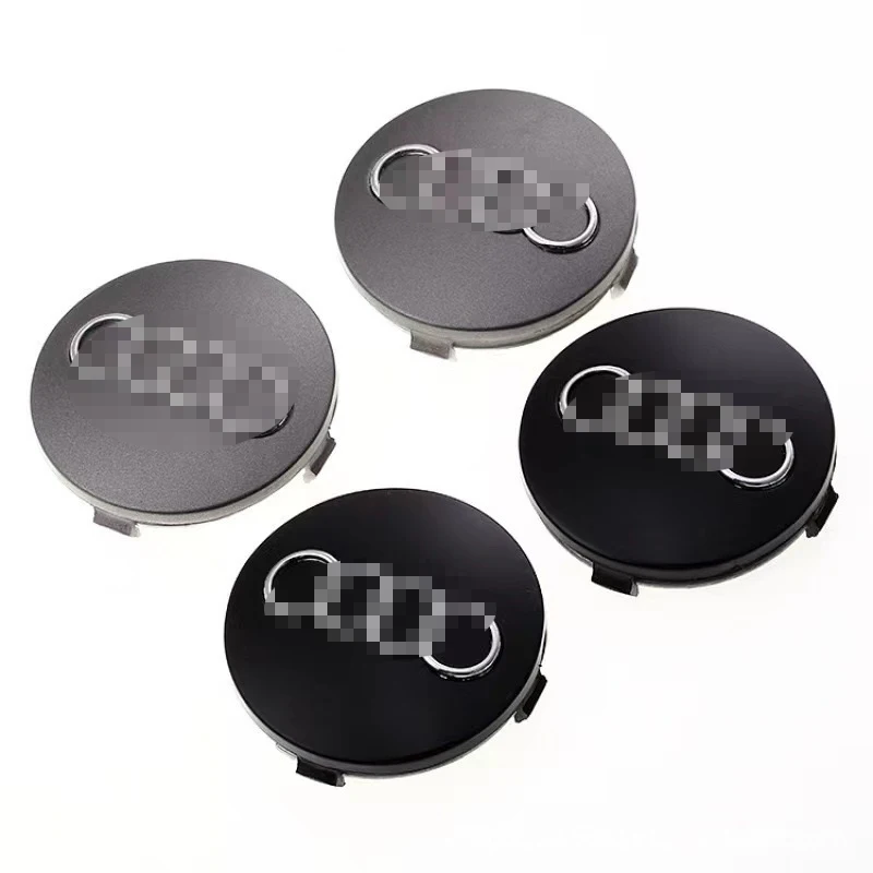 60mm Custom Audi Auto Car Wheel Center Hub Caps Rim Caps Covers
